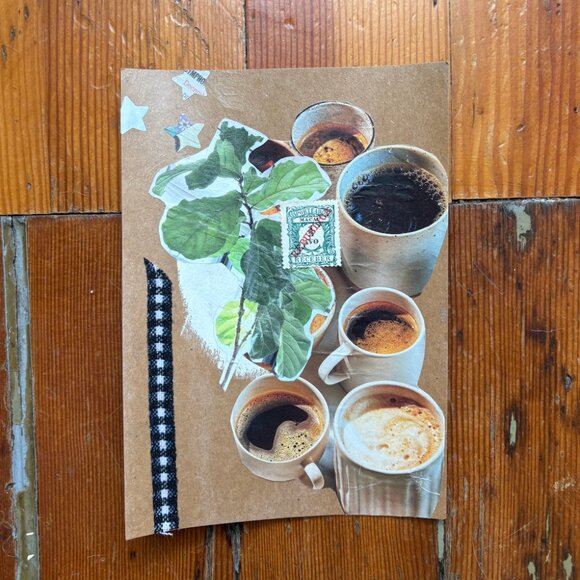 Coffee Collage Postcard - Picture 4 of 6